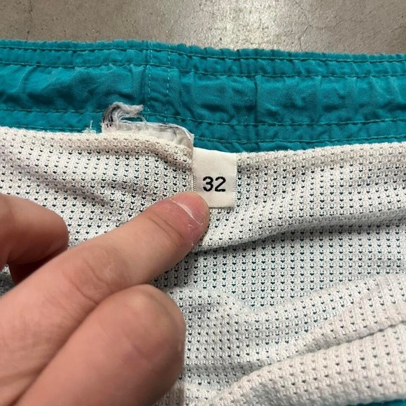 Vintage Embroidered O'Neill Blue and Black Board Shorts‎ w32 - Picture 4 of 8